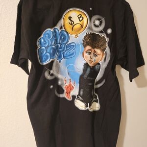 Sad Boyz Black Graphic Tee